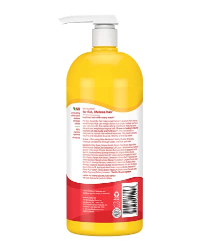 Texture légère facilitant le démêlage avec l'apres-shampooing mangue.