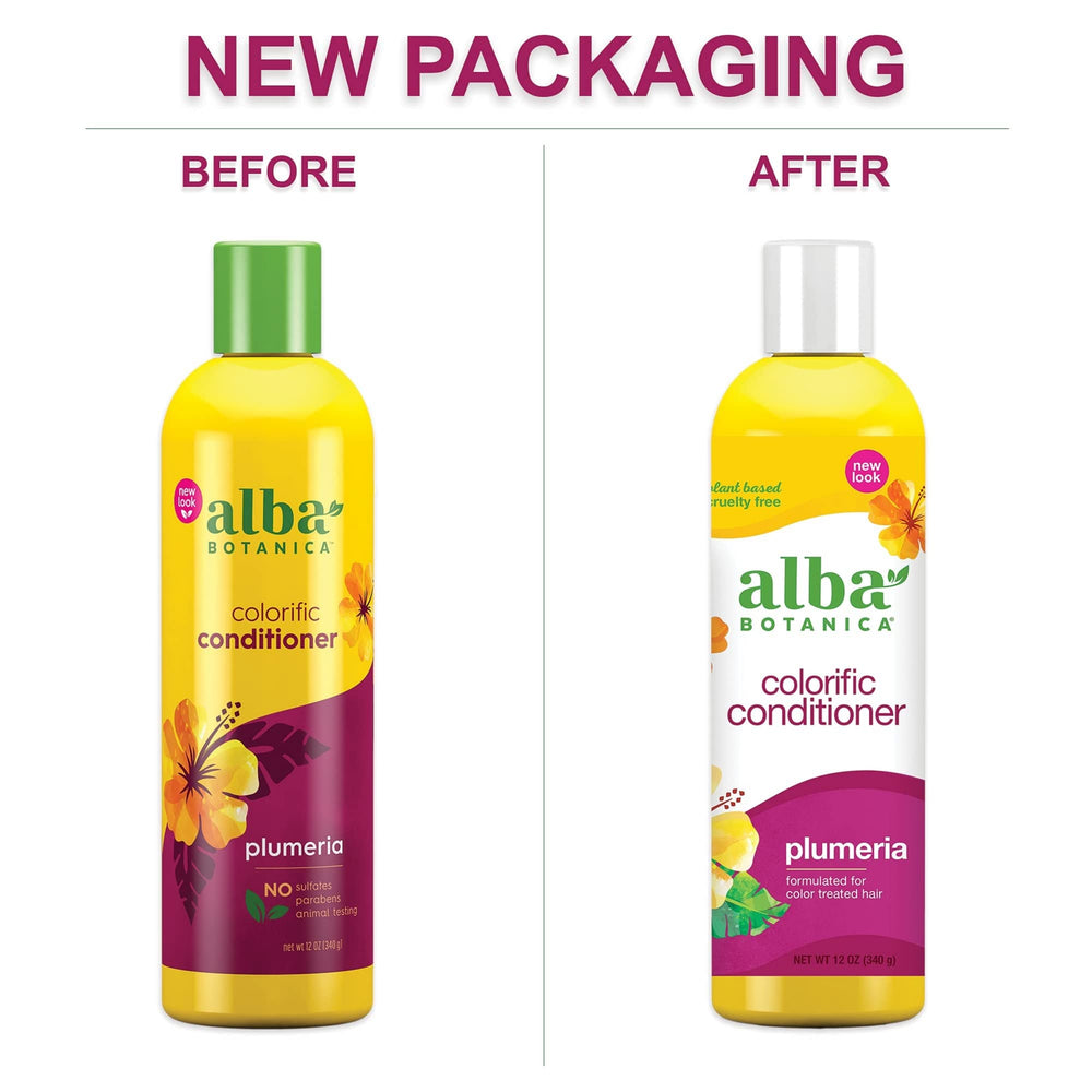 Alba Botanica Colorific Plumeria: ingrédients botaniques hydratants sans sulfates agressifs.