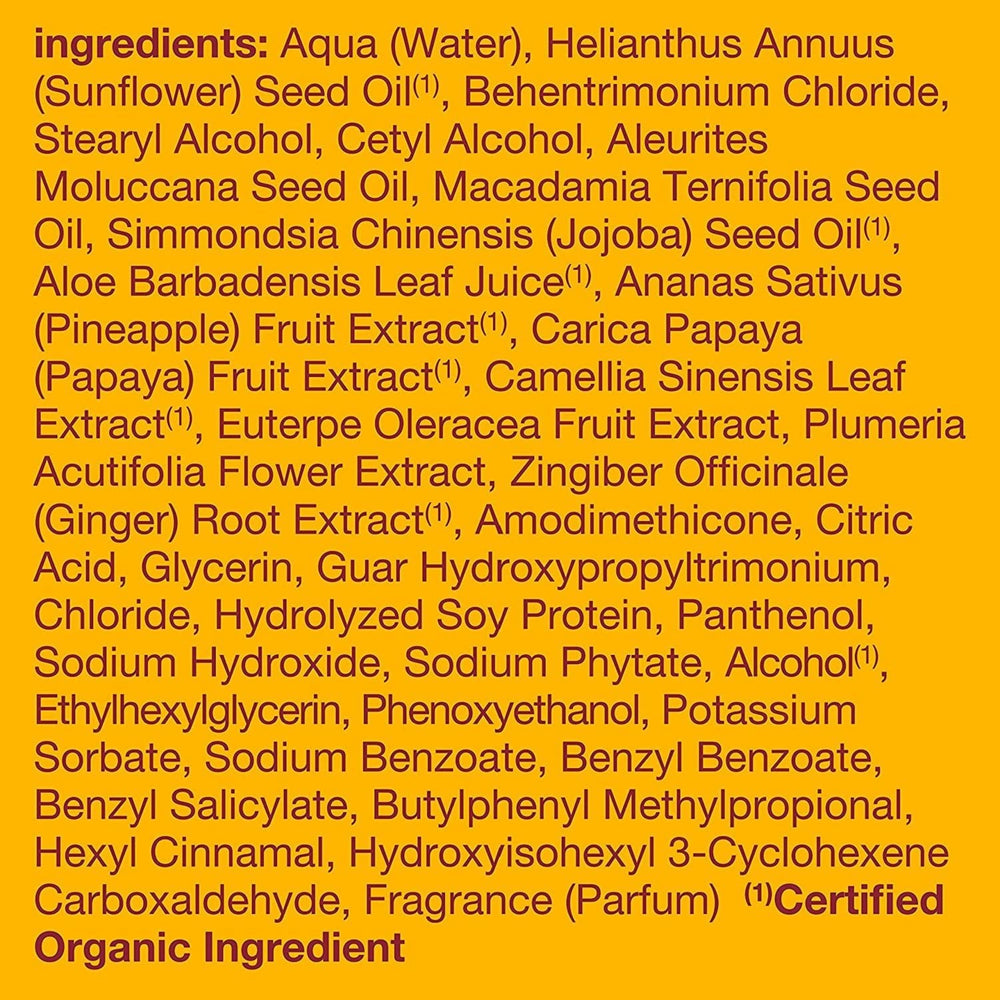 Alba Botanica Colorific Plumeria: texture crémeuse qui démêle en douceur.