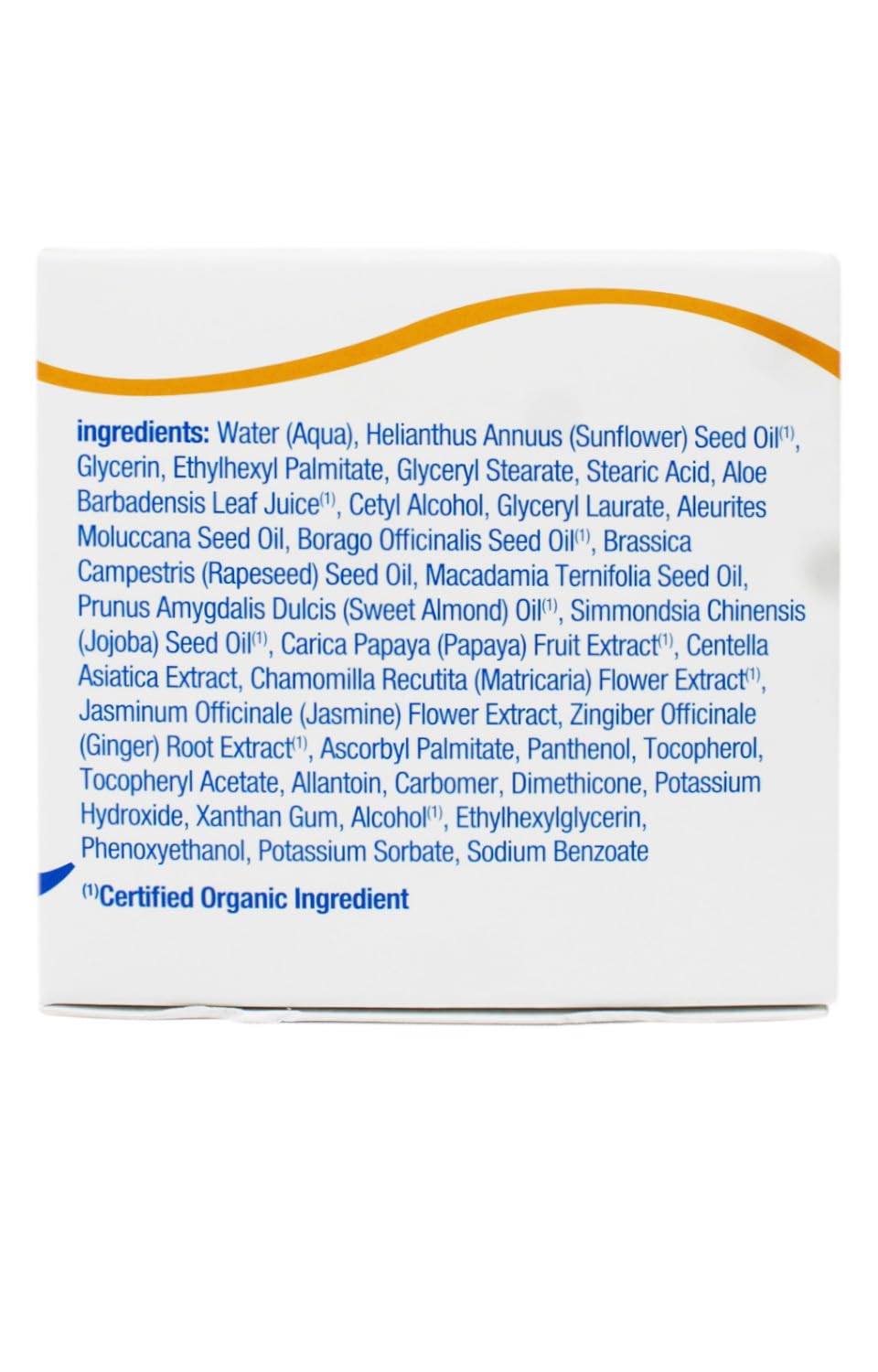 Crème hydratante Alba Botanica Jasmin Vitamin E en pot: texture veloutée et peau douce.