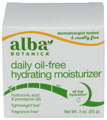 Alba Botanica flacon hydratant sans huile Aloe et thé vert, format 90 ml