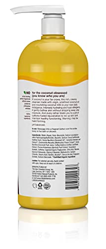 Gel douche Alba Botanica: nettoyant crèmeux au lait de coco