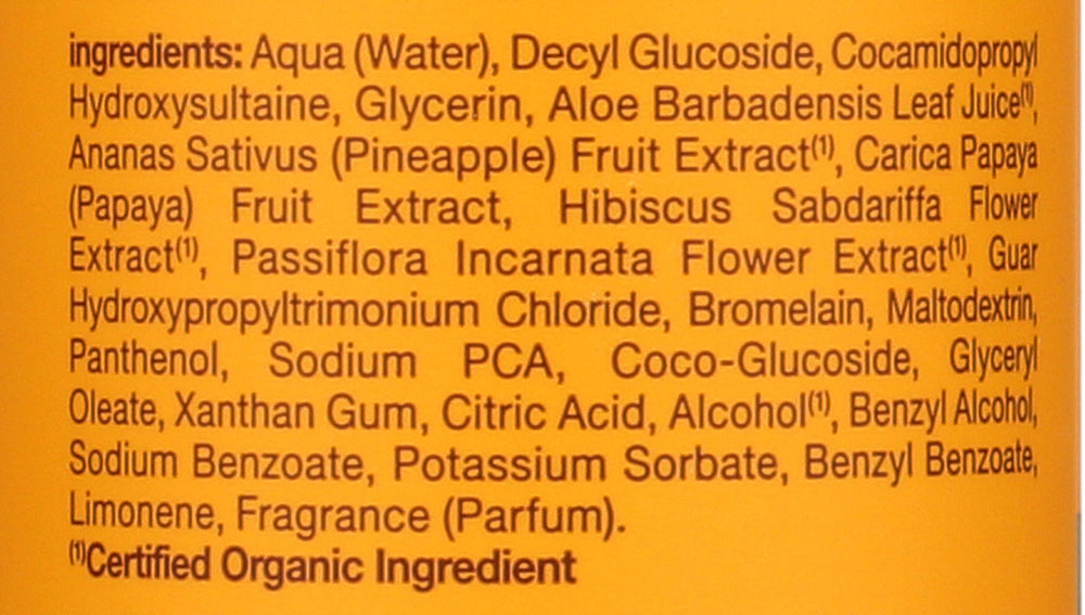 Alba Botanica Hawaiian Enzyme Face Cleanser, papaye et ananas, éclaire le teint