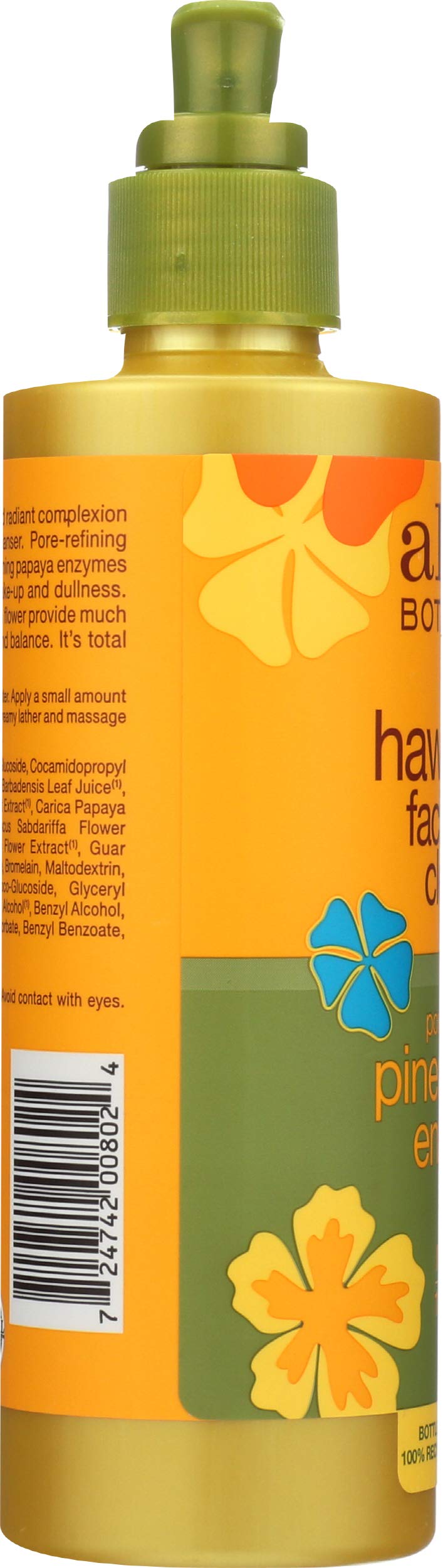 Alba Botanica Hawaiian Enzyme Face Cleanser, texture crèmeuse agréable au quotidien