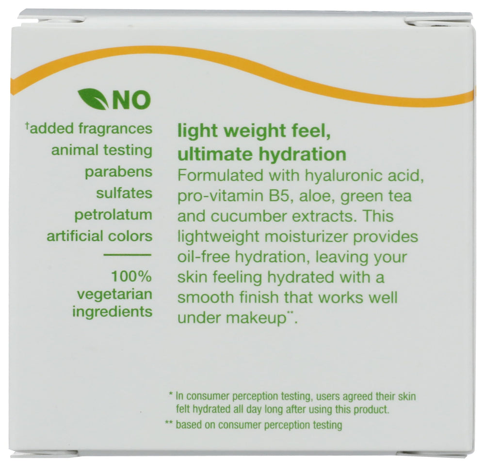 Alba Botanica ingrédients Aloe et thé vert, soin léger