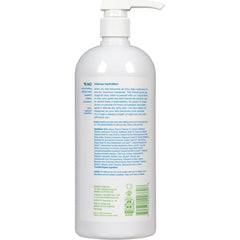 Lotion Alba Botanica Very Emollient Maximum, texture soyeuse prête à l'application et à la douceur.