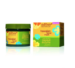 Masque visage Alba Botanica Papaye Enzyme, pot de 3 oz prêt à l'emploi