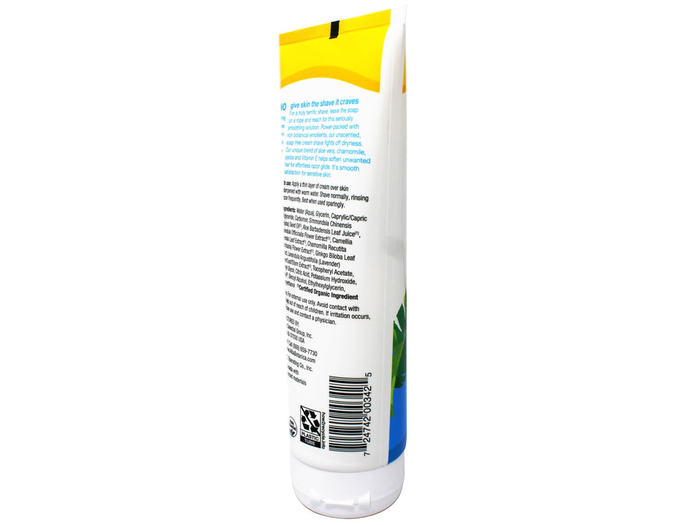 Formule Alba Botanica adaptée peau sensible et réduction possible des irritations.
