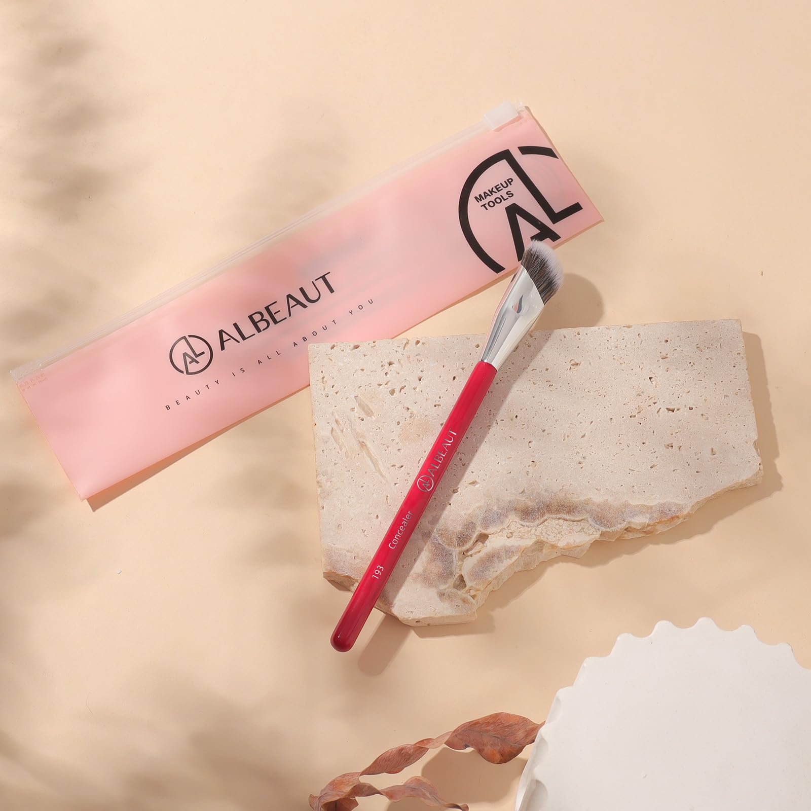 ALBEAUT 193 pinceau correcteur étui réutilisable inclus