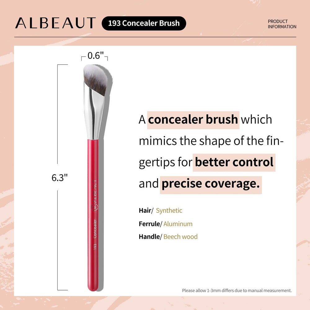 ALBEAUT 193 pinceau correcteur astuce pro spray fixateur pour tenue
