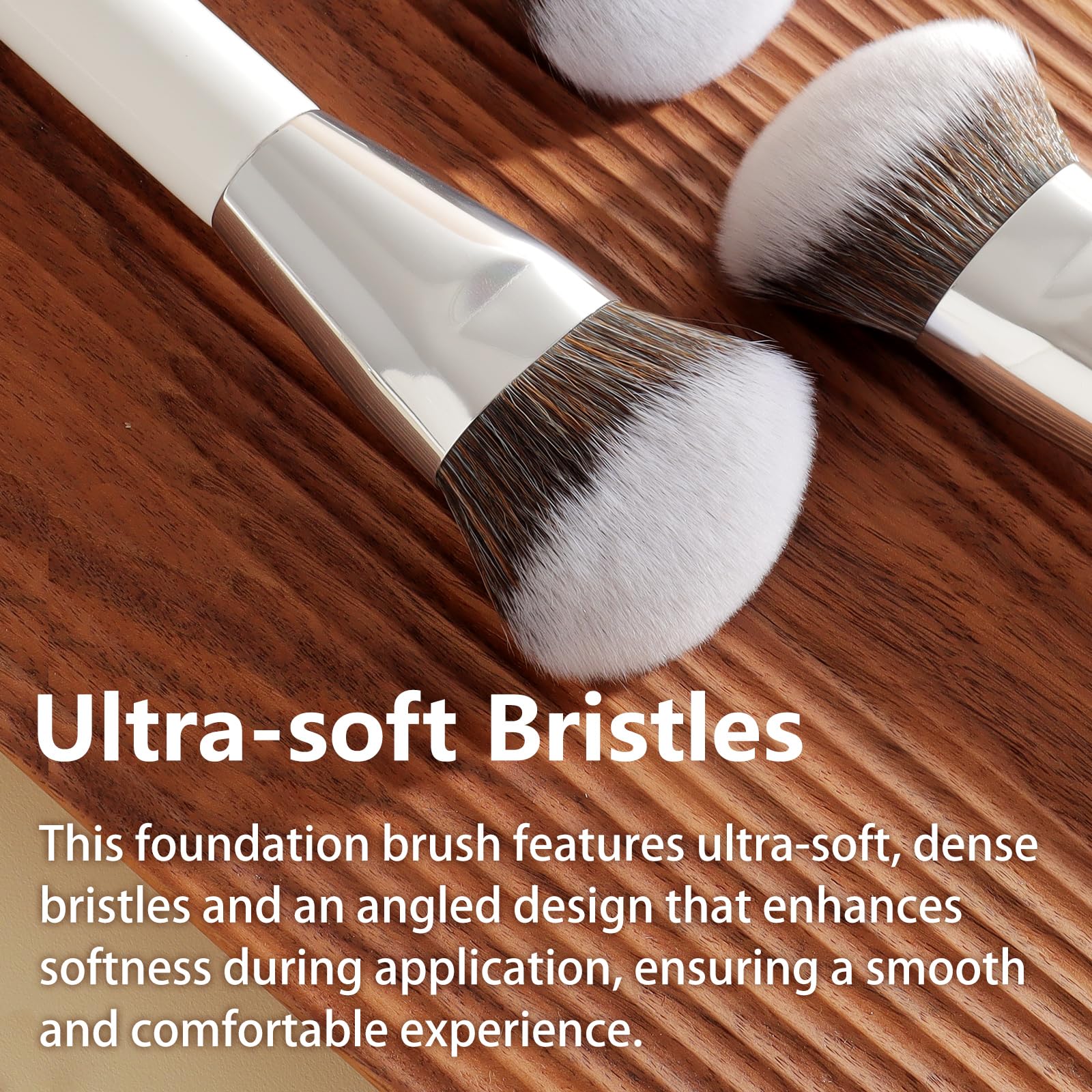 ALBEAUT 201 brosse bronzer utilisation polyvalente pour définir le teint.