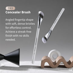 ALBEAUT pinceau concealer angulaire – contour précis du nez et des ailes.