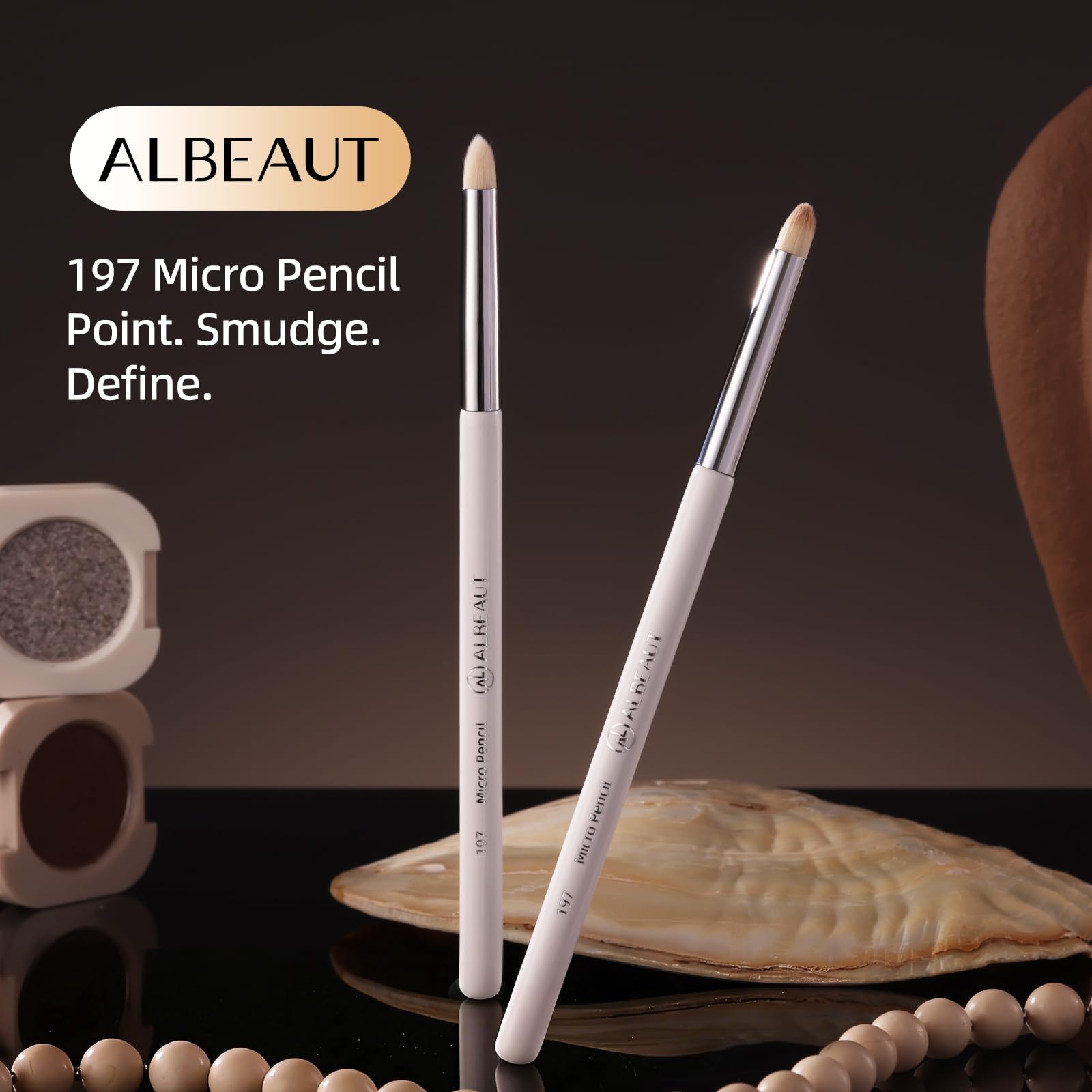 ALBEAUT Pinceau précision détail pour retouches et traits nets.