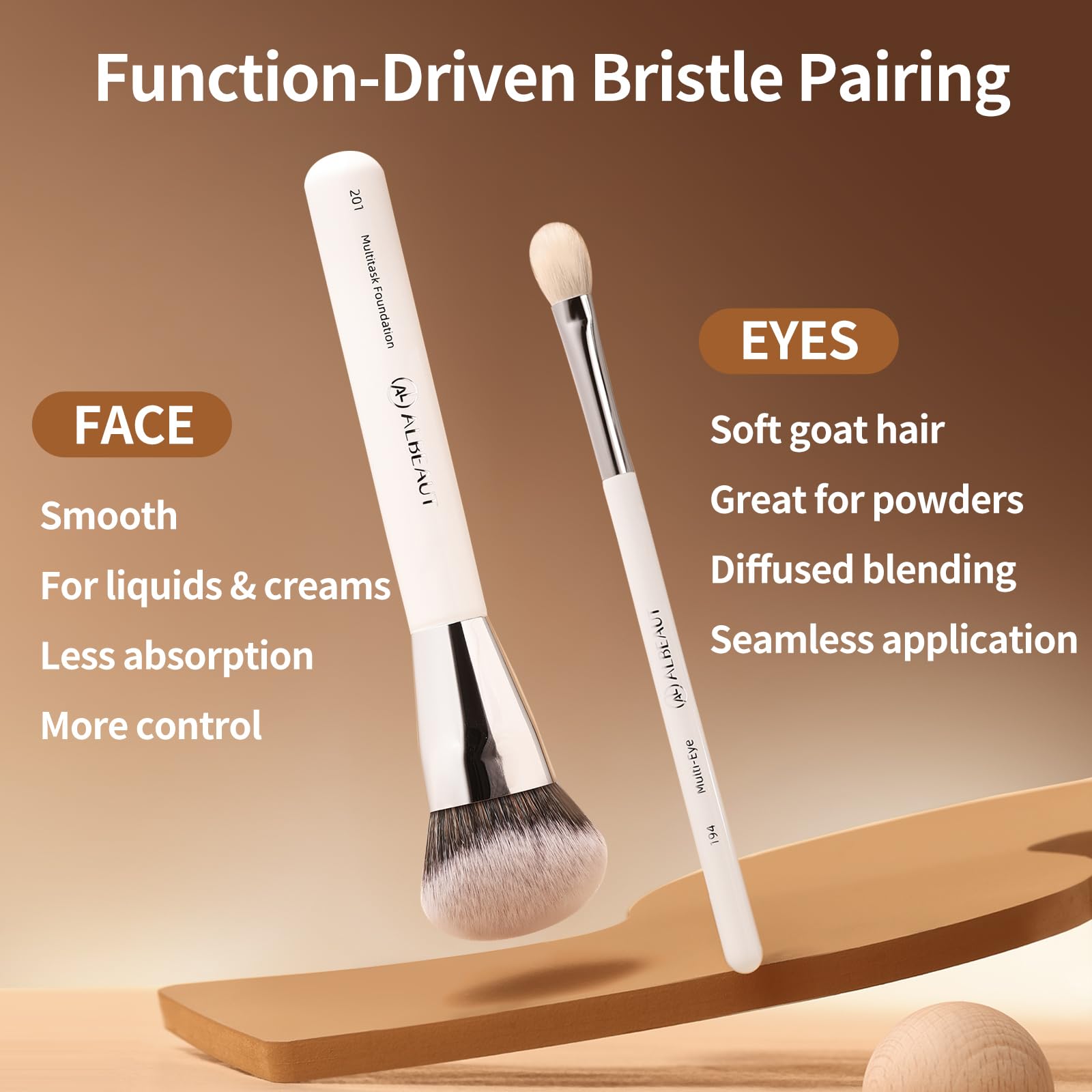 Pinceau ALBEAUT correcteur pour dissimuler les petites imperfections.