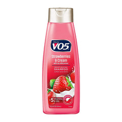 Alberto Shampoing Moisture Milks Fraises — bouteille hydratante prête à l’emploi