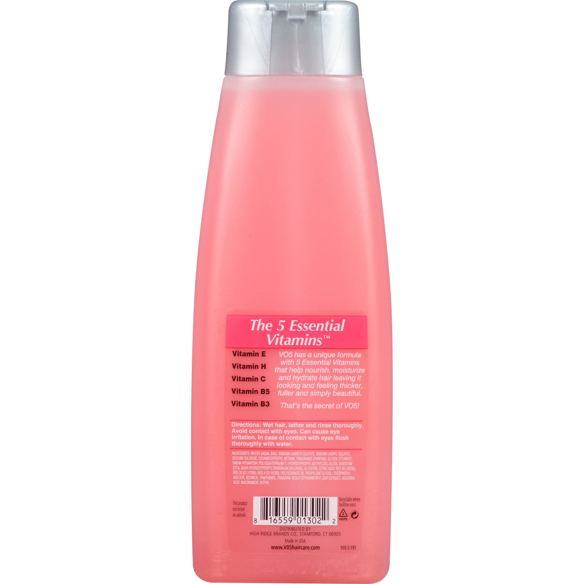 Étiquette Alberto Moisture Milks Fraises affichant l’arôme fruité
