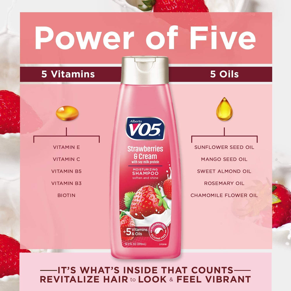 Pack double Alberto – Shampoing Moisture Milks Fraises sur étagère