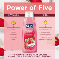 Pack double Alberto – Shampoing Moisture Milks Fraises sur étagère