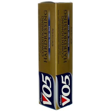 Tube compact VO5, rangement facile dans la trousse de toilette.