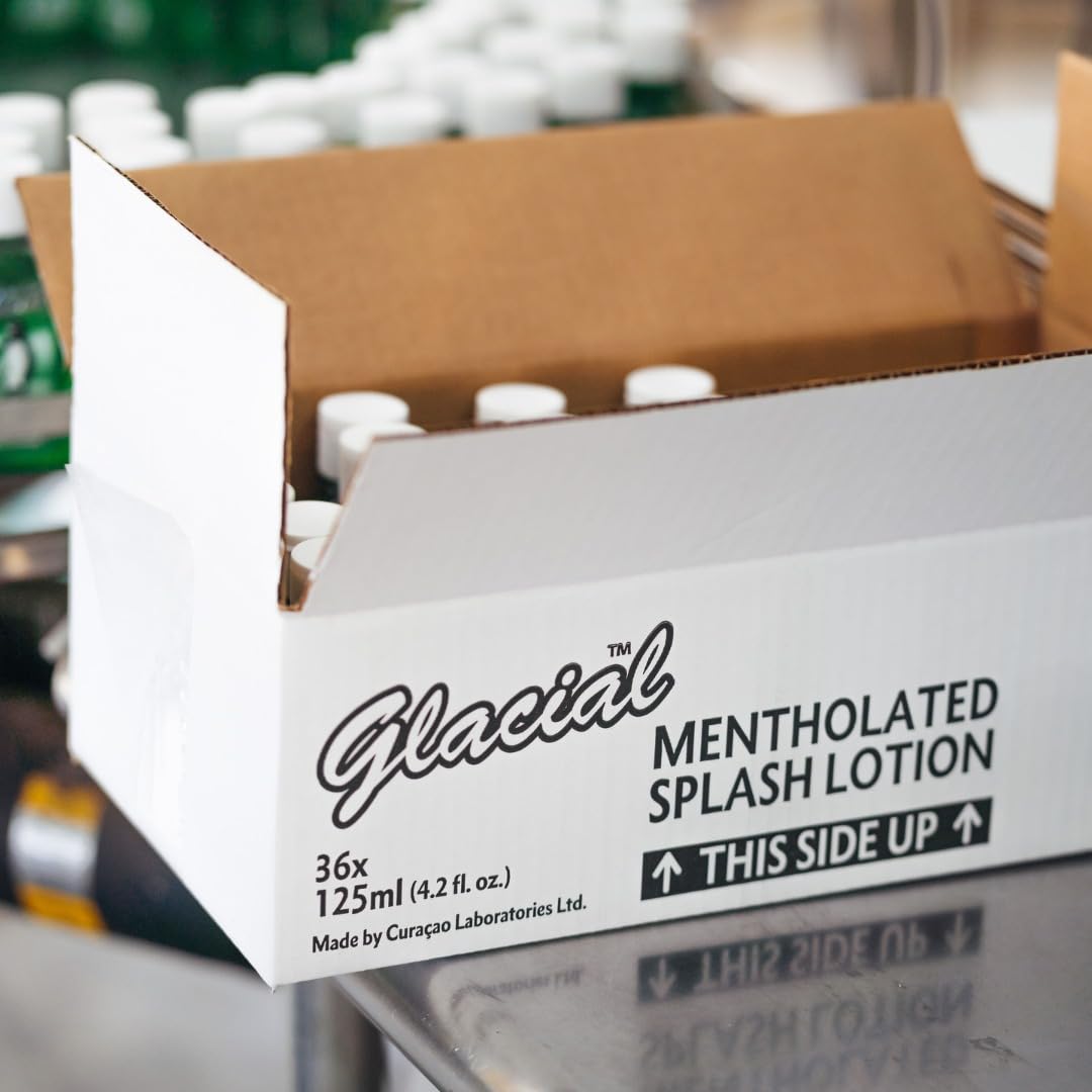 Alcolado Glacial – application massage qui détend les muscles en douceur.