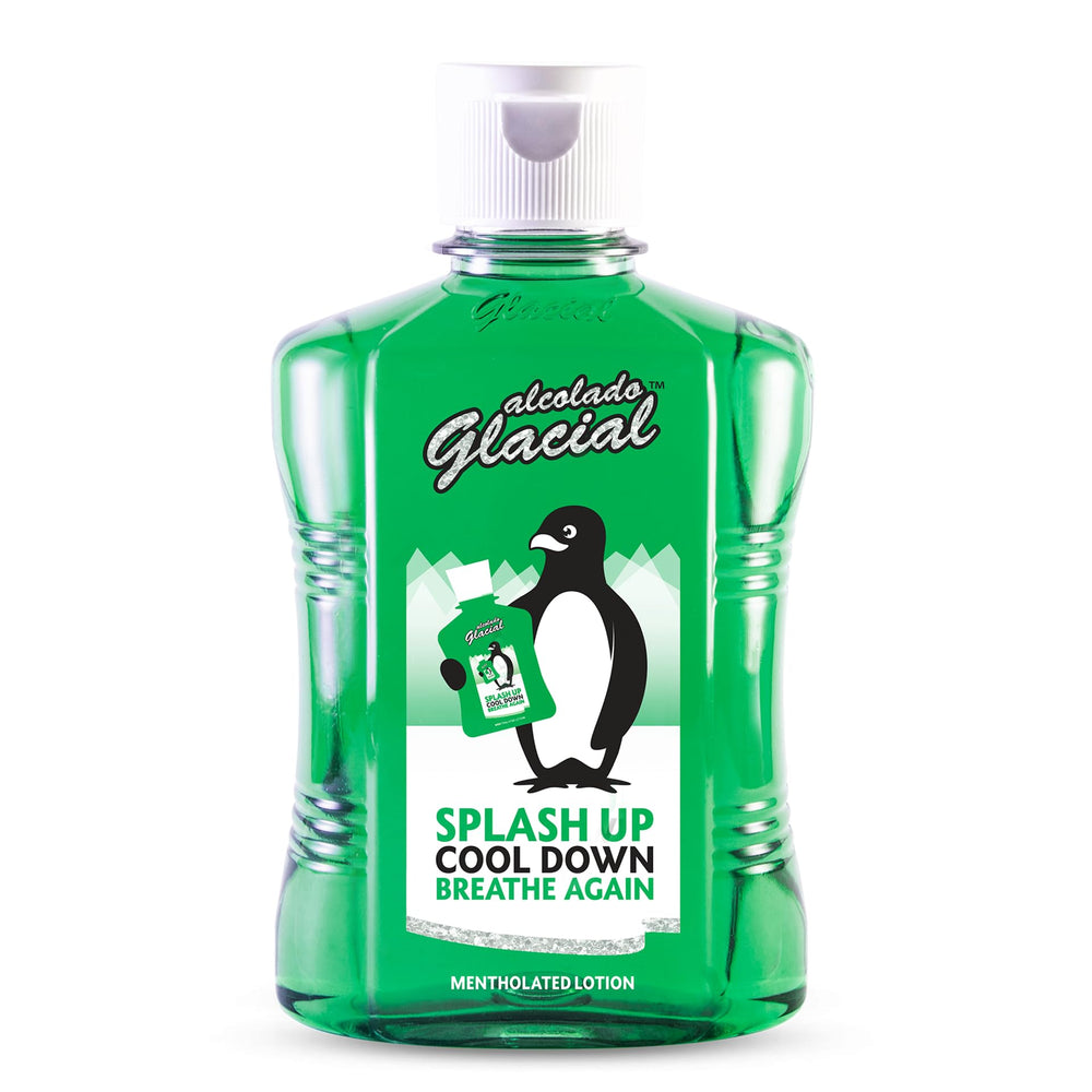 Alcolado Glacial – flacon mentholé: rafraîchissement instantané après l'effort.