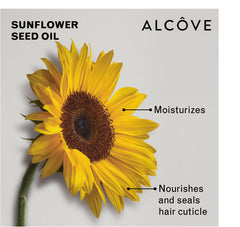 Alcove Curl Activator applied to damp hair for curl definition