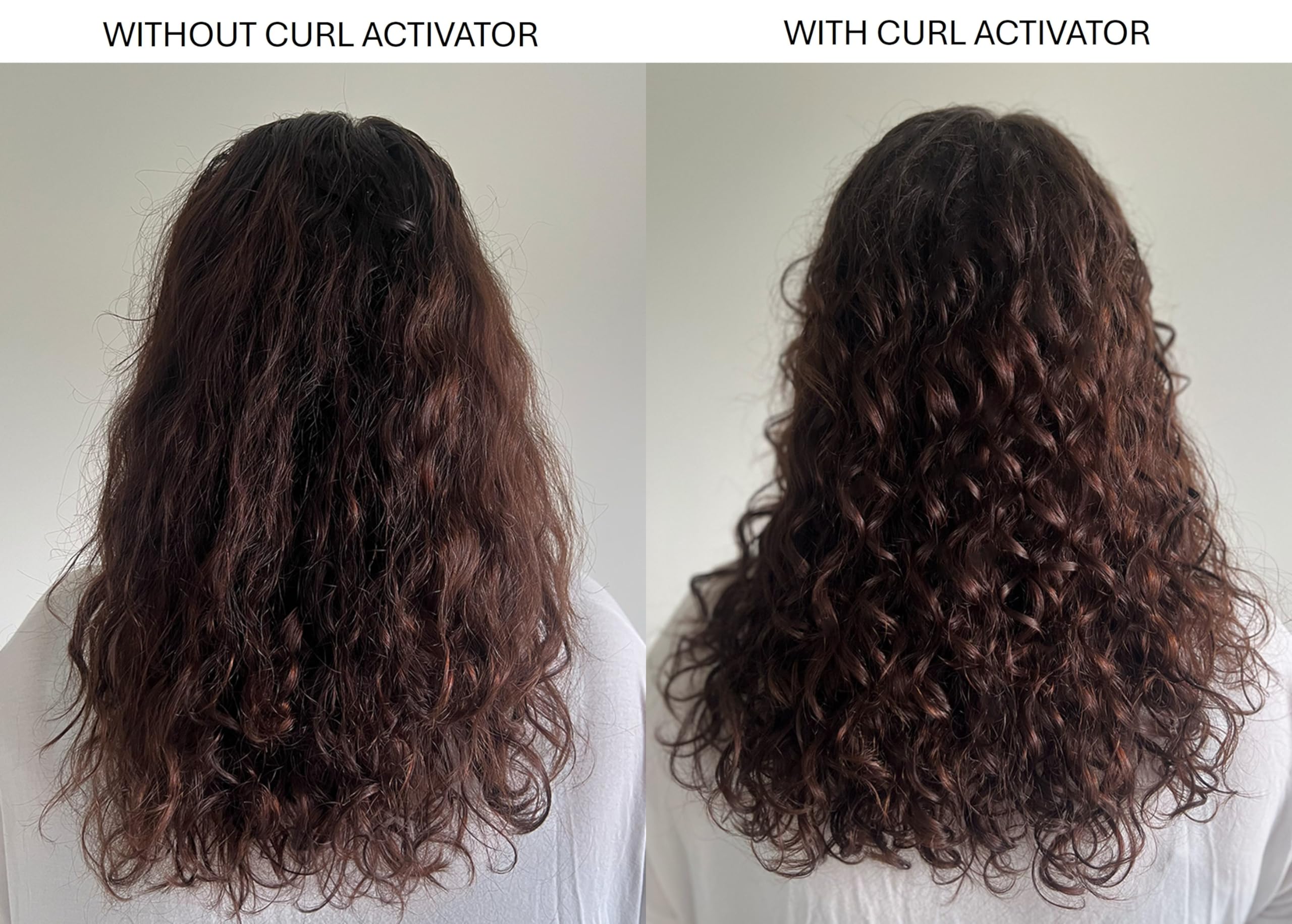 Alcove Curl Activator bottle with frizz control in humidity concept
