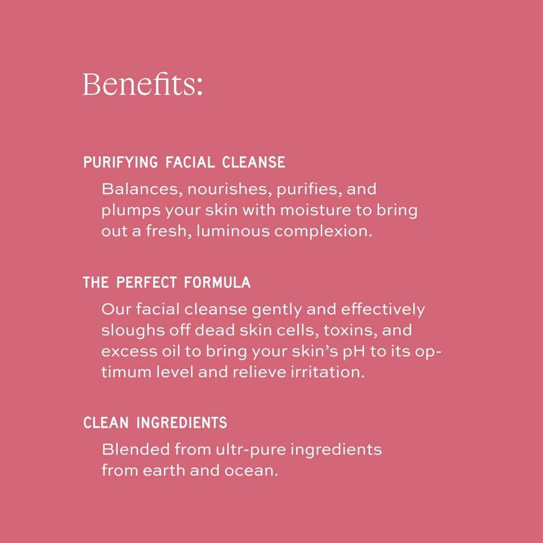 Aleavia Purifying Facial Cleanse – mousse légère purifiante sans irritations.