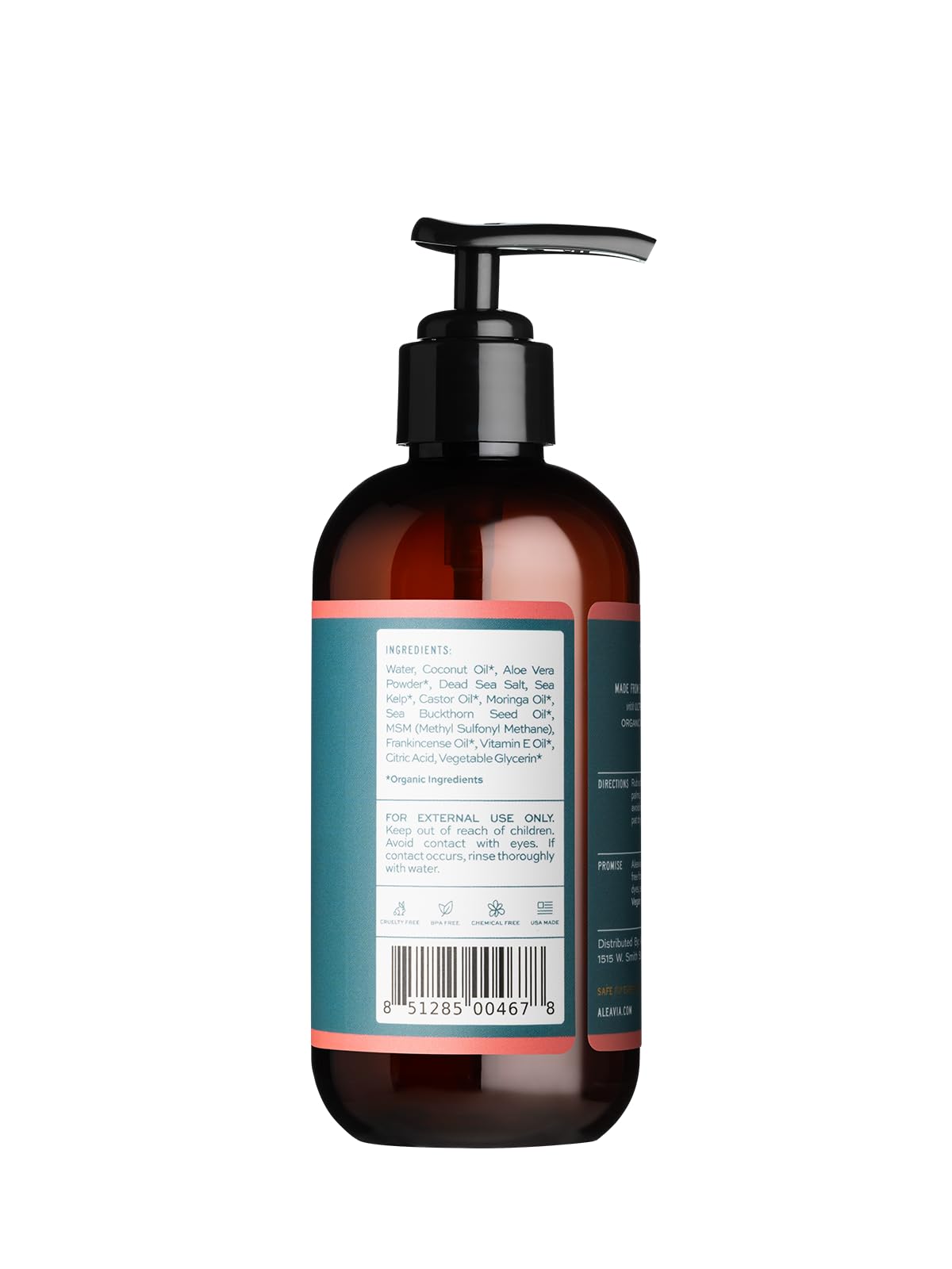 Aleavia Purifying Facial Cleanse – texture délicate pour un nettoyage efficace.