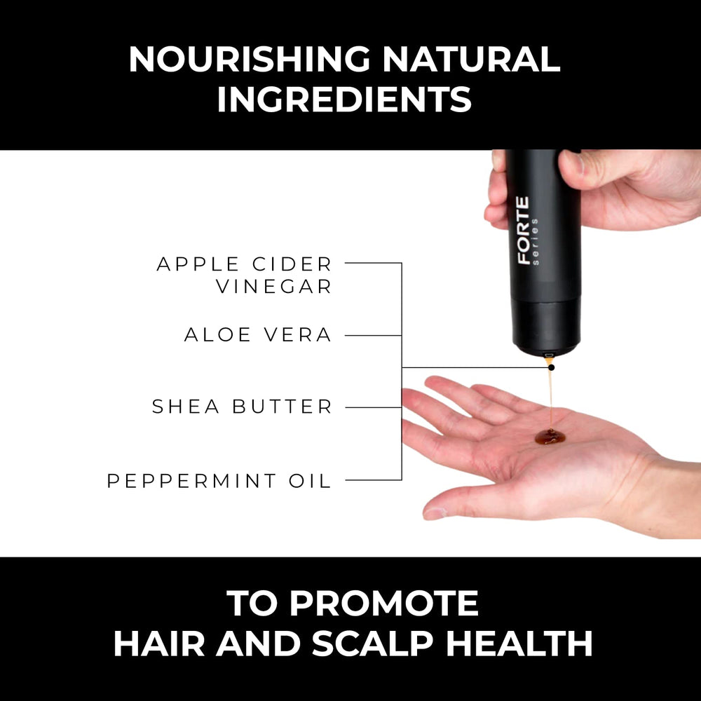 Alex Costa clarifying shampoo scalp massage scene indicating buildup removal.