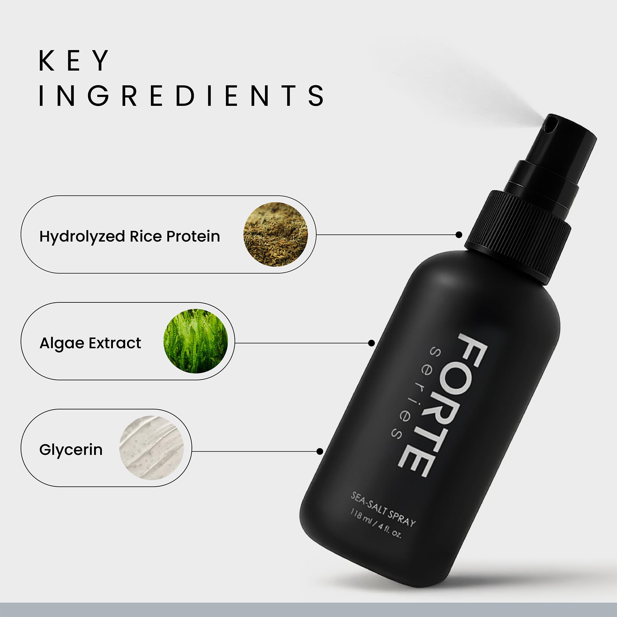 Alex Costa spray sel de mer - volume capillaire accru sur cheveux courts