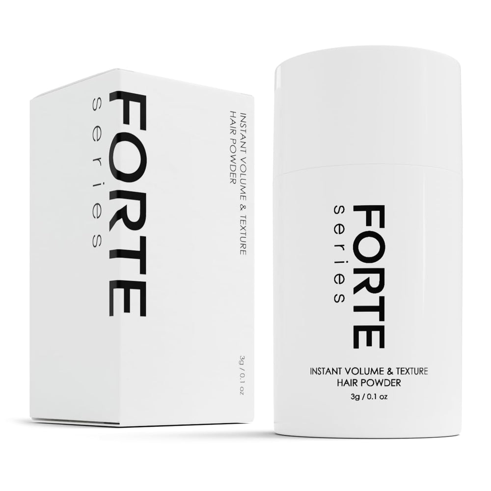 Alex Costa Forte Series Texture Powder bottle delivering instant volume for fine hair.