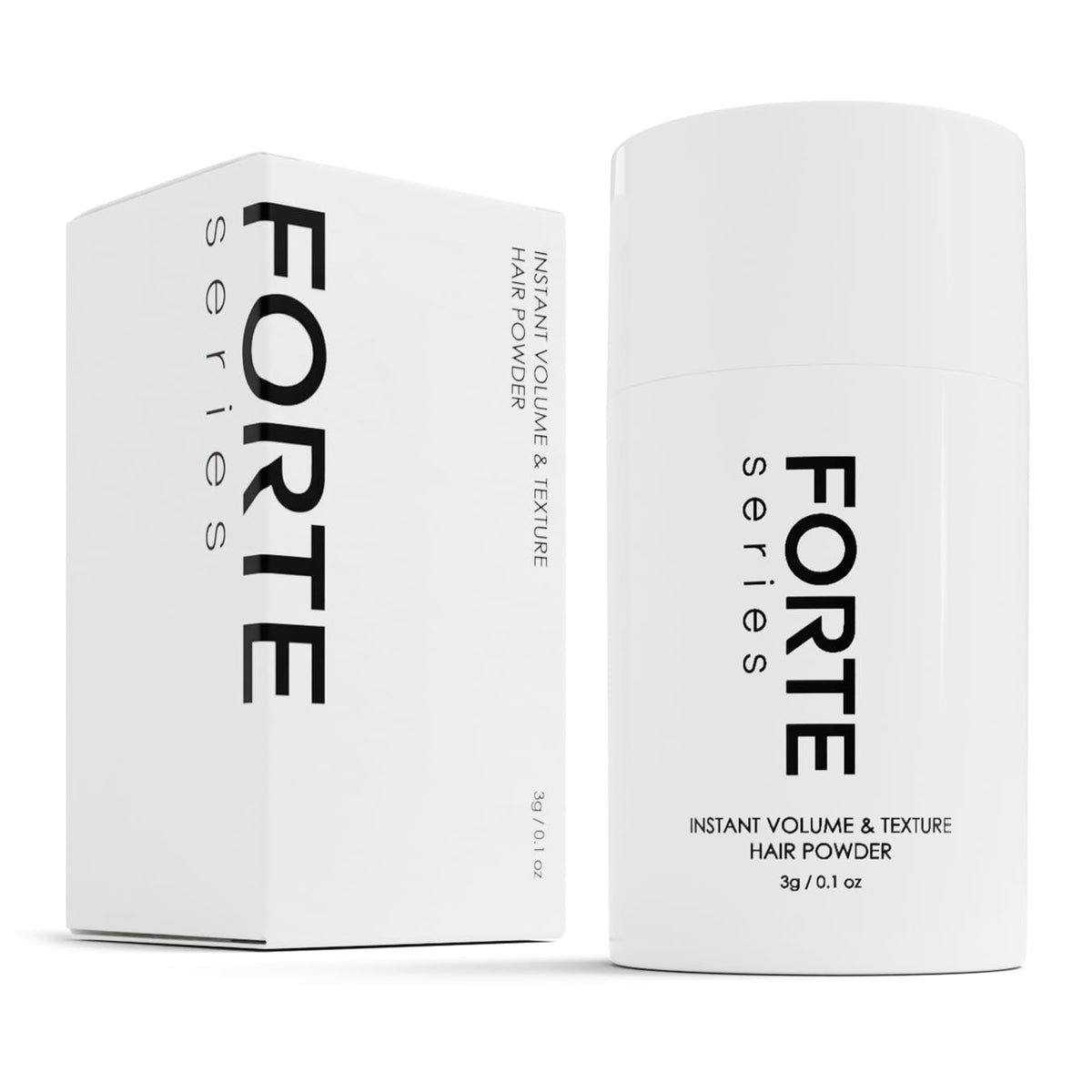 Alex Costa Forte Series Texture Powder bottle delivering instant volume for fine hair.