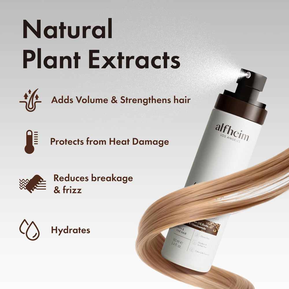 ALFHEIM Café+ huile d’argan pour hydratation légère et brillance