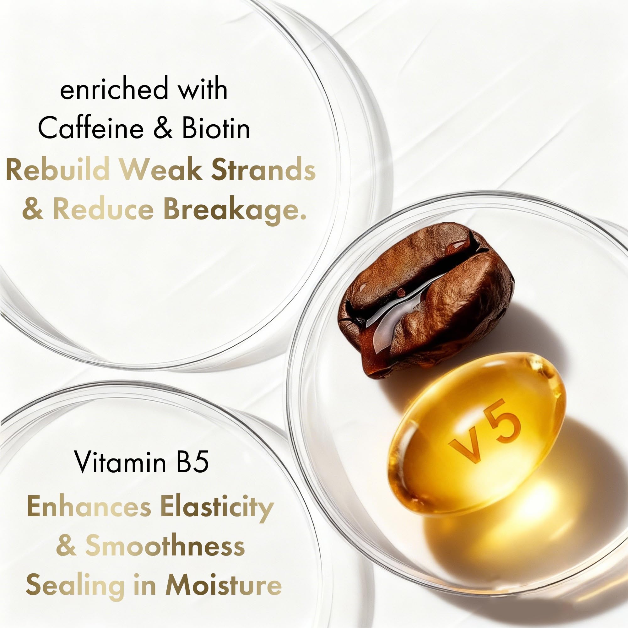 ALFHEIM Coffee+ masque-cheveux brillance-satine: apporte brillance et douceur à chaque utilisation