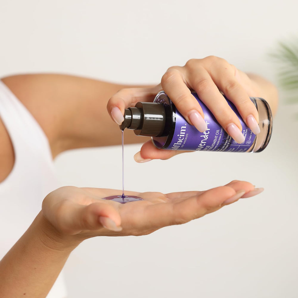 ALFHEIM Lavande huile, anti-brass: préserve radiance froide et naturelle