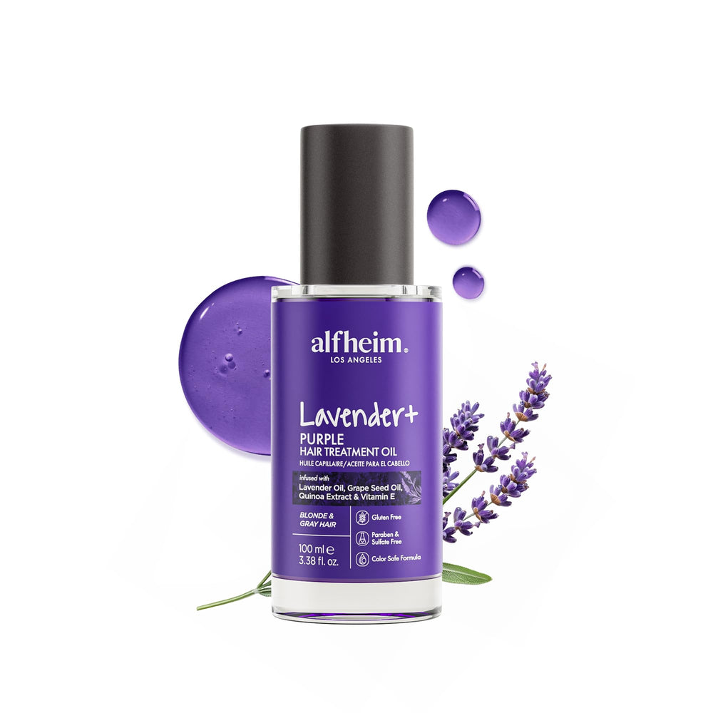 ALFHEIM Lavande huile, bouteille: brillance éclatante et neutralisation du jaunissement