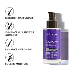 ALFHEIM Lavande huile, pipette: application précise et soin nourrissant