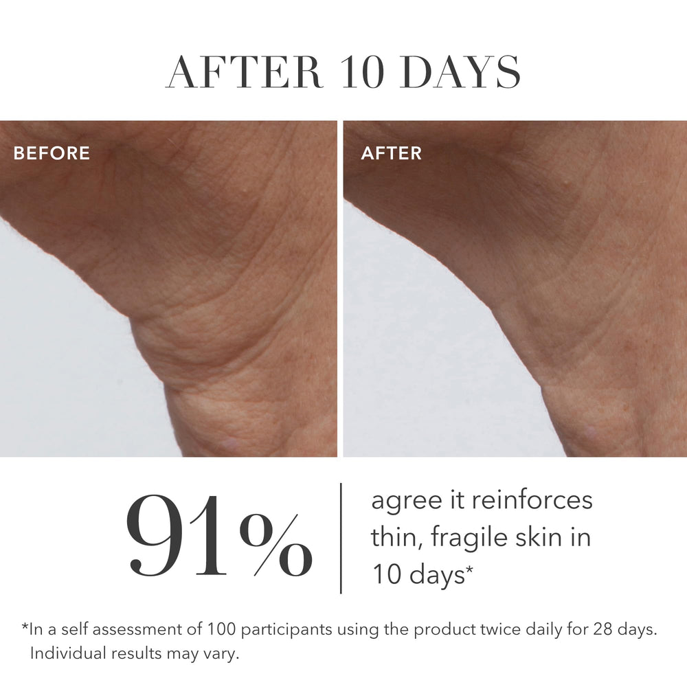 Algenist GENIUS crème: texture onctueuse prête à hydrater la peau.