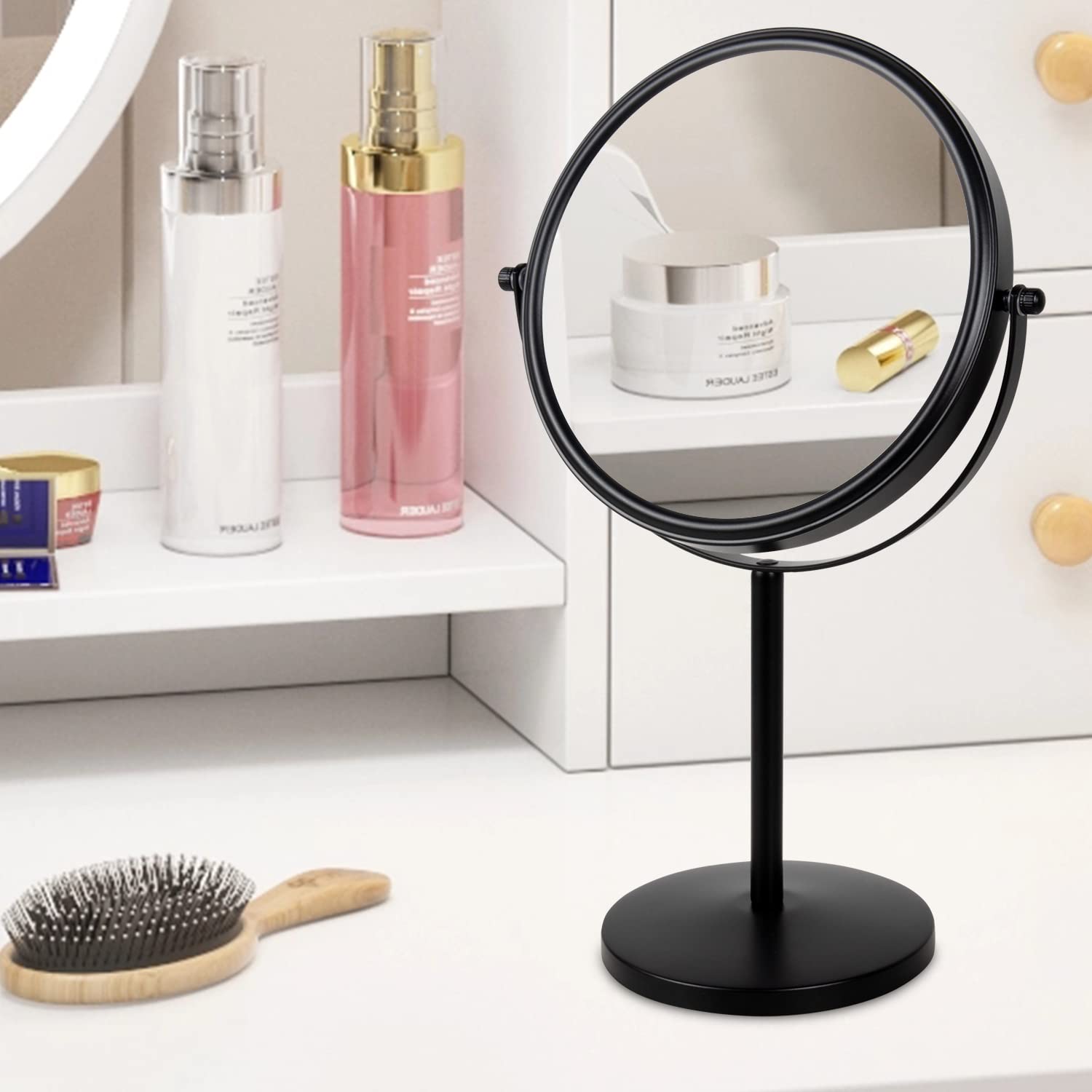 ALHAKIN Miroir Maquillage, entretien facile et nettoyage rapide.