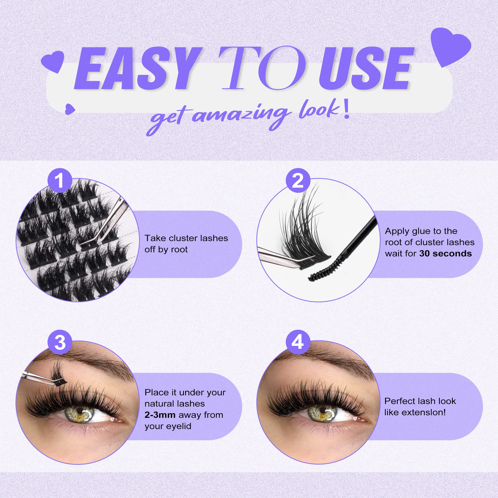 ALICE adhesion-cils-ext: adhérence fiable entre cils et extensions.