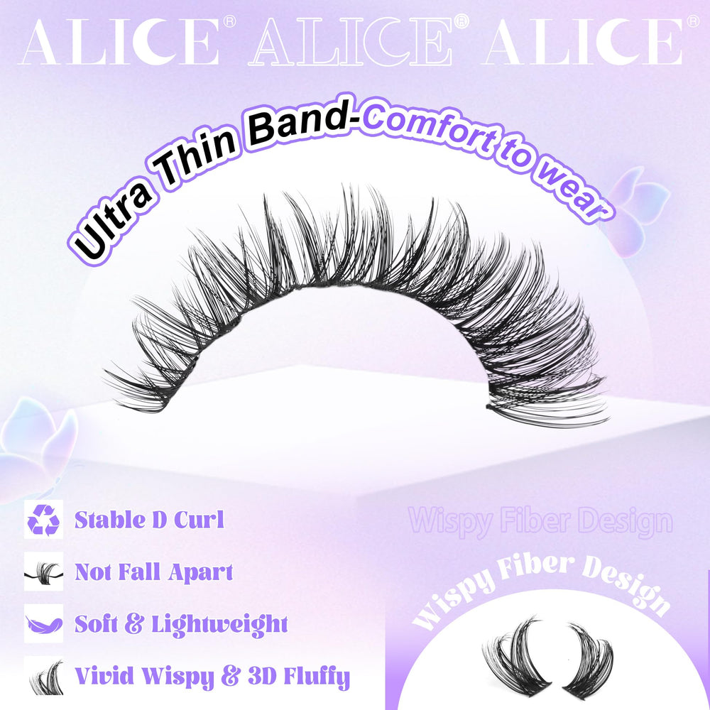 ALICE application douce des clusters cils kit, facile pour les débutants.