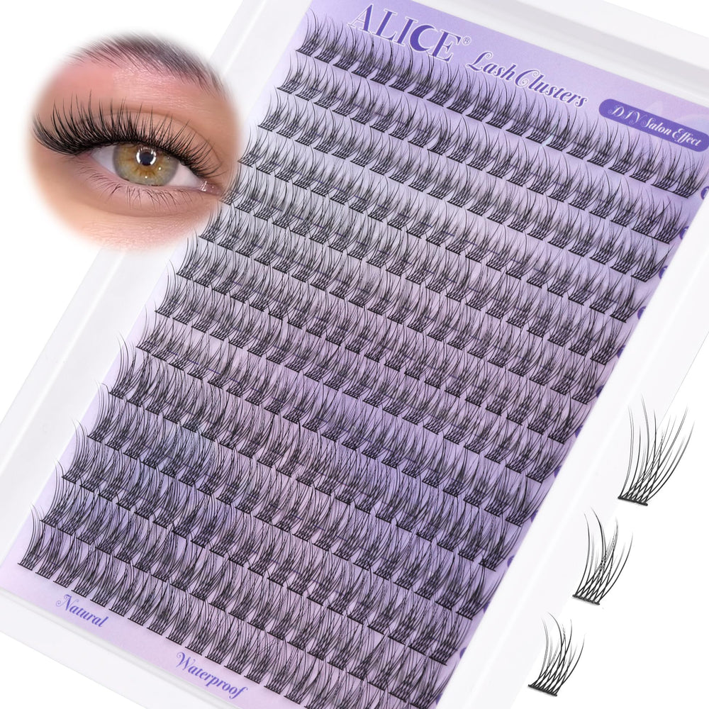 ALICE extension cils grappes – effet plume léger et naturel