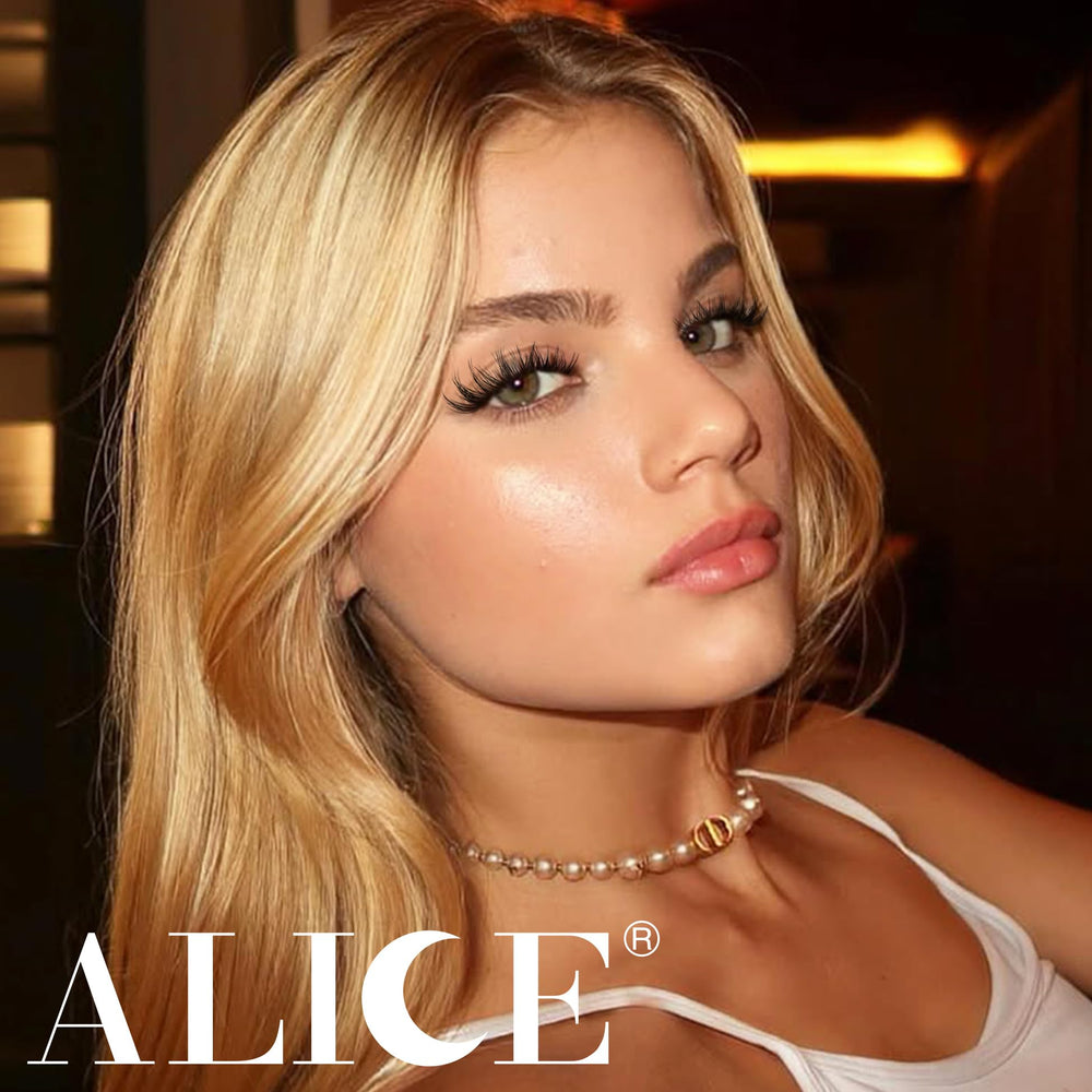 ALICE bande cils mince et douce, application confortable.