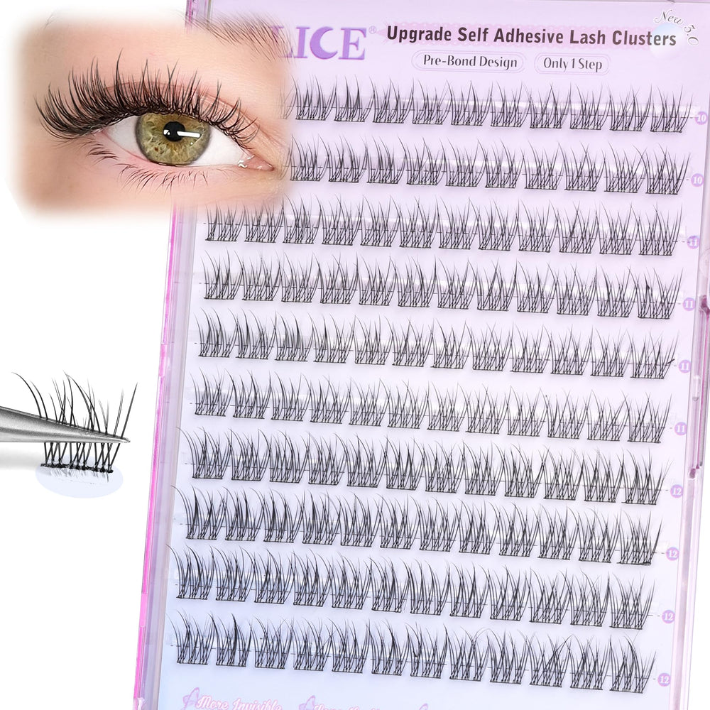 ALICE cils aspect naturel 10-12mm, parfait pour un quotidien.