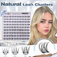 ALICE extensions invisibles 8-12 mm pour un effet naturel et rapide.