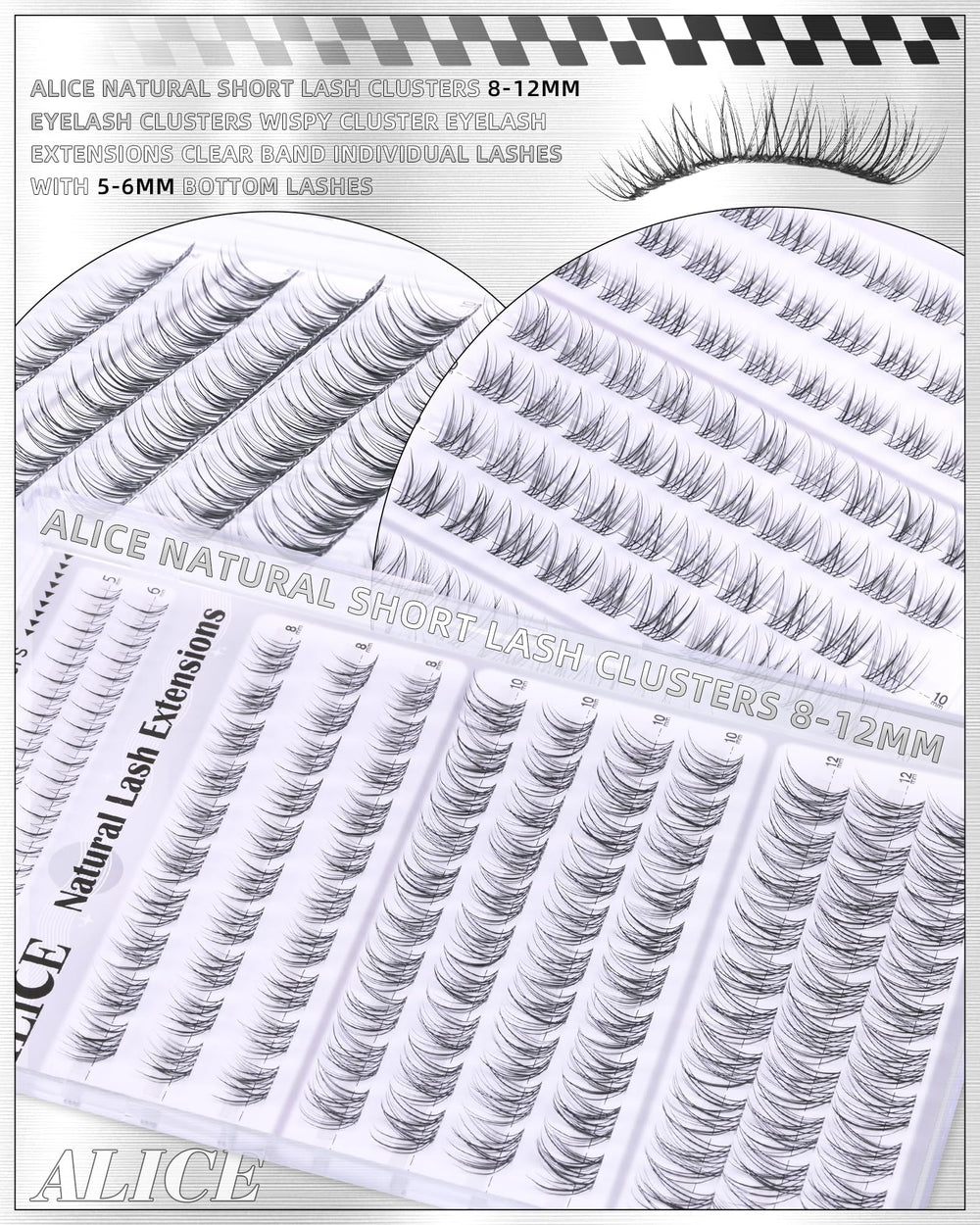 ALICE cils-naturels clusters, définition équilibrée, équilibre parfait entre volume et douceur.