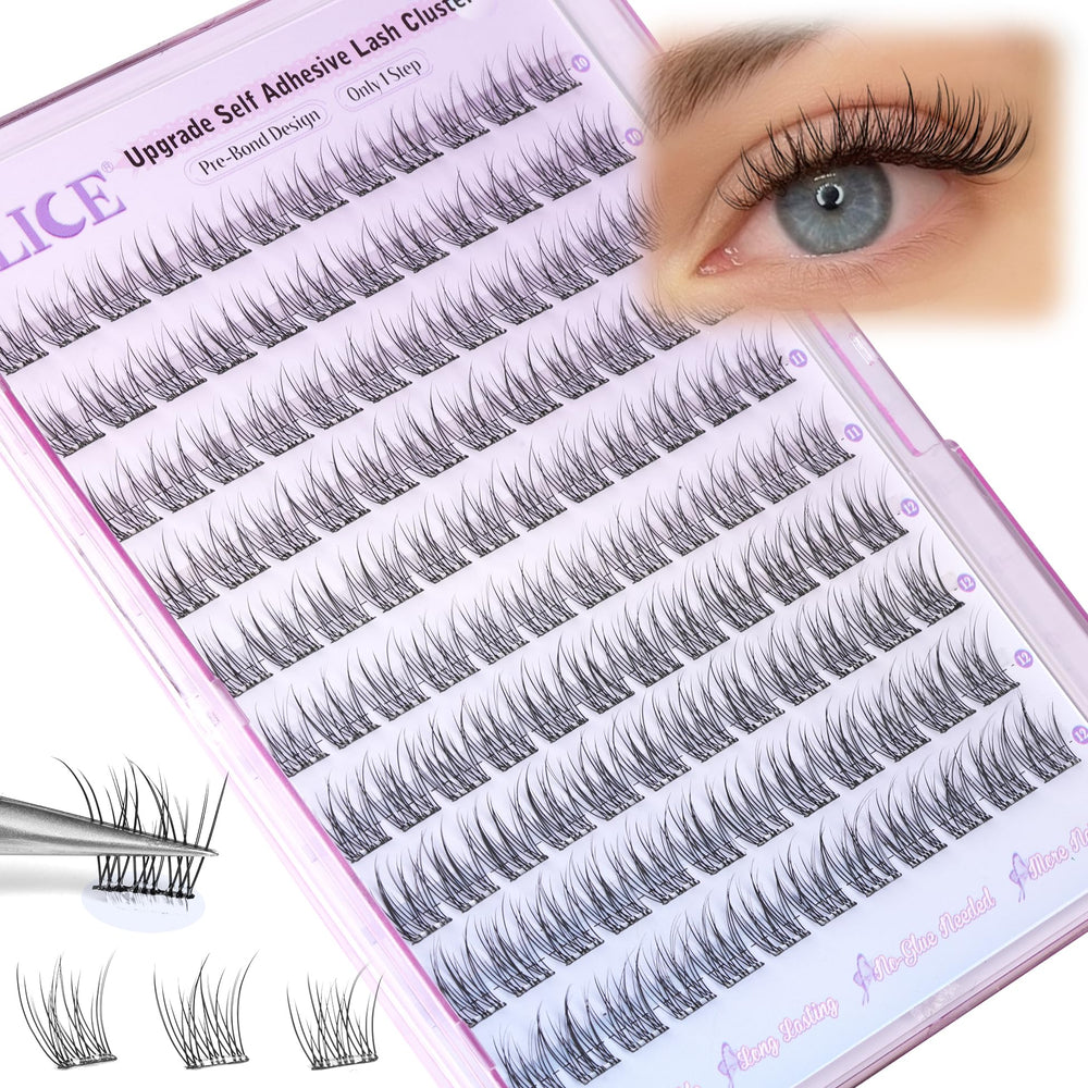 ALICE cils utilisation quotidienne 10-12mm, pratique et confortable.