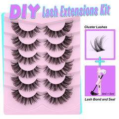 ALICE clusters cils, effet dentelle discret et regard soutenu.
