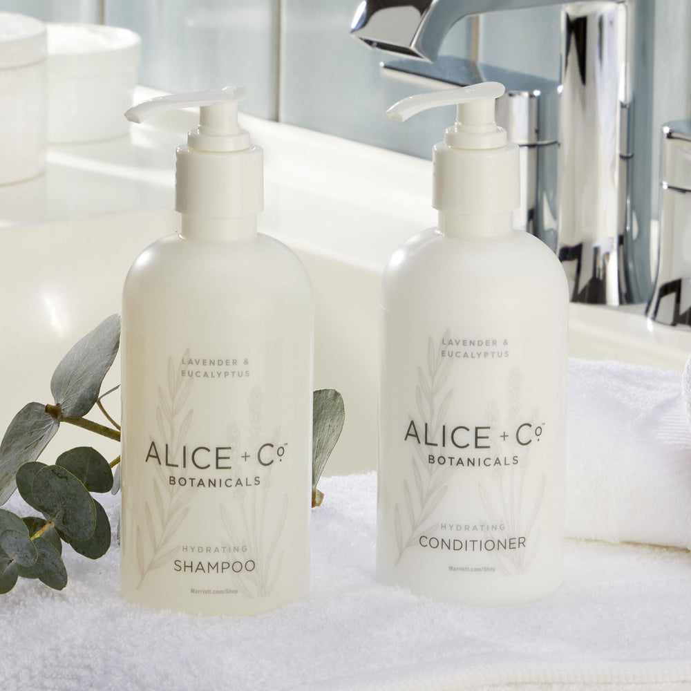 Alice + Co Rituel spa à domicile Lavande Eucalyptus : soin capillaire réconfortant.